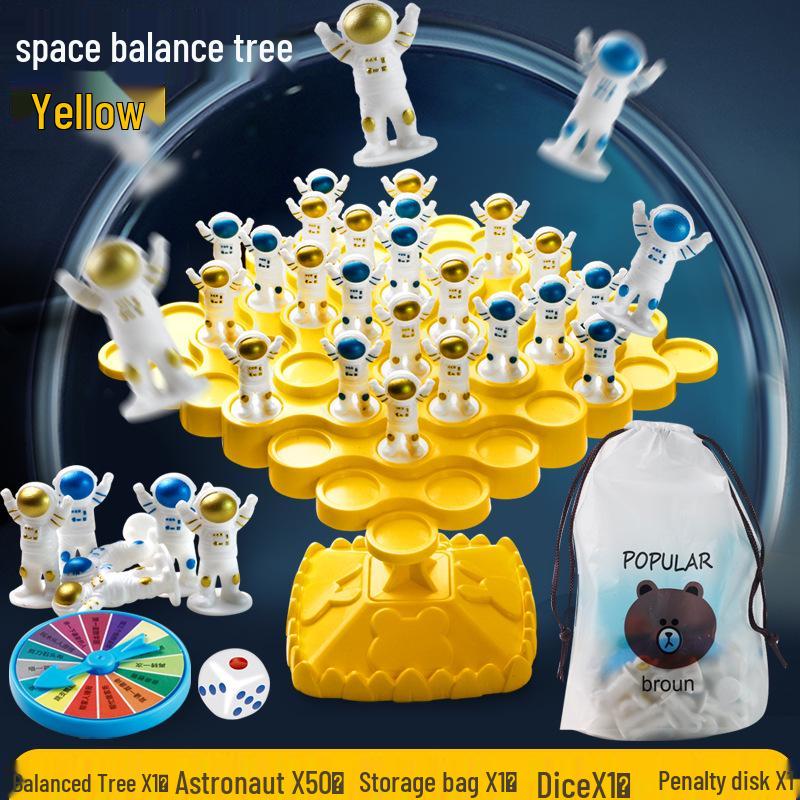 Cross-Border Astronaut Stacking Game: Educational Balance Toy for Kids & Parent-Child Interaction