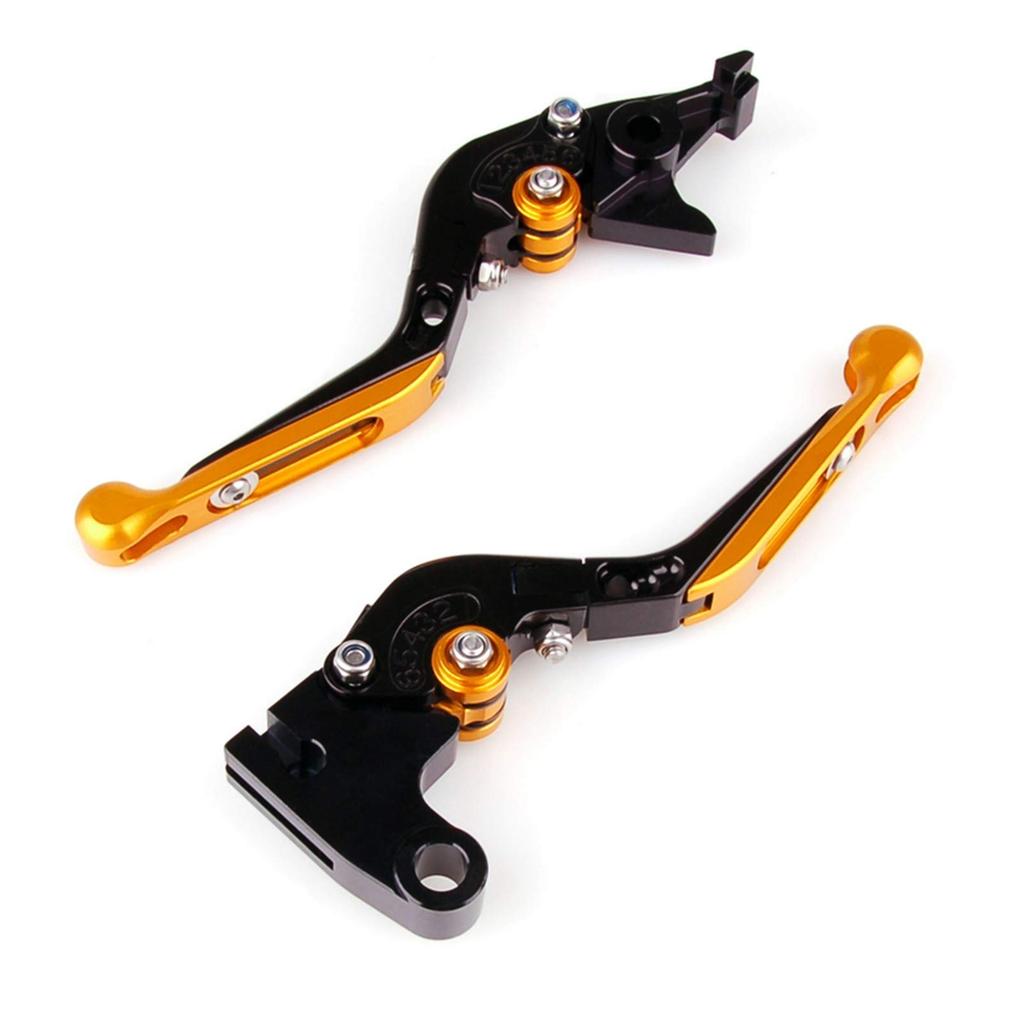 Bruce & Shark Adjustable Clutch Lever Brake Lever for CB50OF CBR500R CBR250R CBR30ORR CB300F Gold