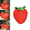 Large Strawberry Plush Pillow For Girls Ins Style Fruit Cushion Toy