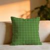 Christmas Reindeer Cushion Cover Cozy Velvet Throw PillowSoft Warm Cushion For Sofa  Bed