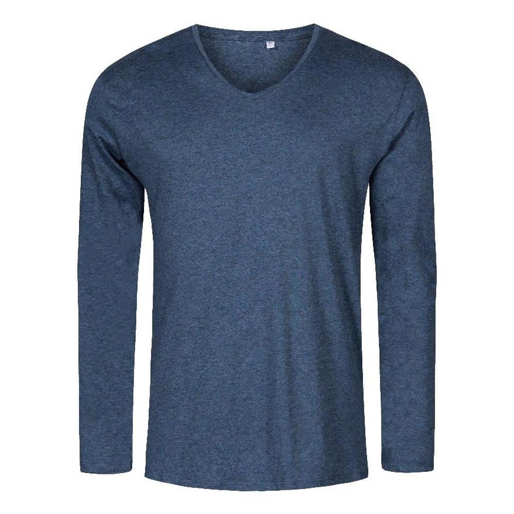 X.O By Promodoro Mens V Neck Long-Sleeved T-Shirt