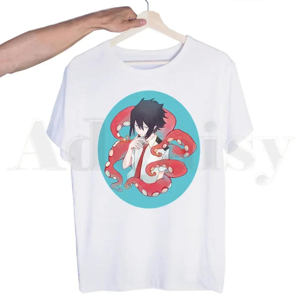 BNHA MHA My Hero Academia Anime Tamaki Amajiki T-shirt for Men Short Sleeve Men Tops T Shirt for Male White T Shirt Women Tees