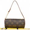 Auth LOUIS VUITTON Monogram Papillon Pouch Handbag PVC M51365 lv6618bb
