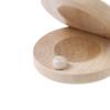 Wooden Castanets Kid Children Toy Wood Percussion Flamenco Musical Instrument