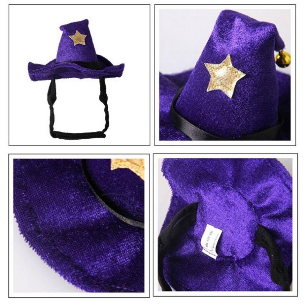 Breathable Pet Pirate Hat Soft Cat Spider Hat Dog Cosplays Hat  Cosplay Party