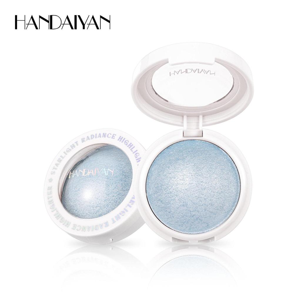 HANDAIYAN Fine Glitter Highlighter: Brightens Skin Tone, Single Color, Soft Texture, In Stock.
