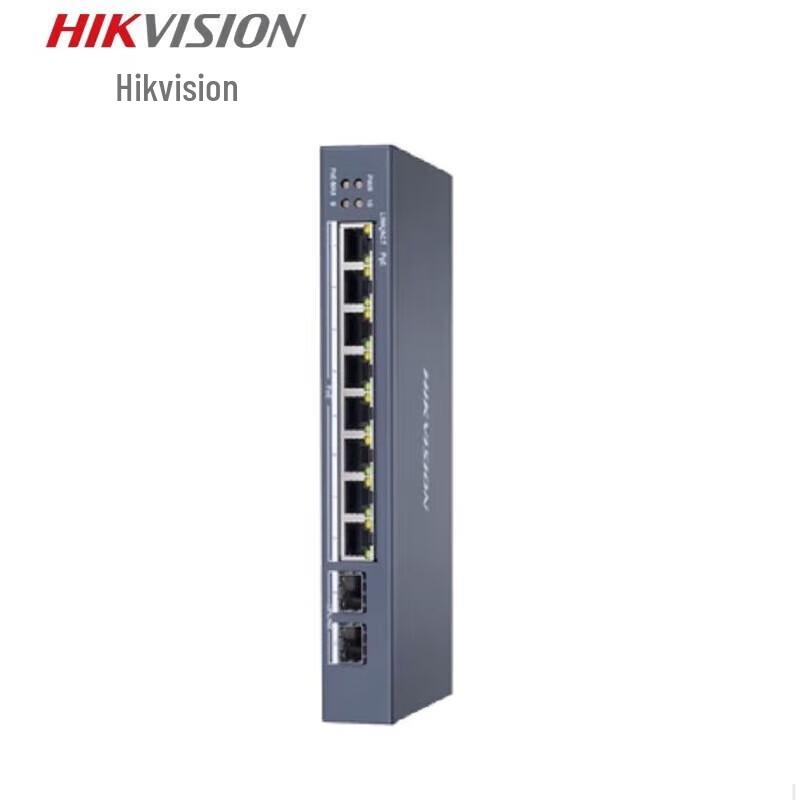

HIKVISION 8-Port Gigabit PoE Switch CN plug (adapter included)