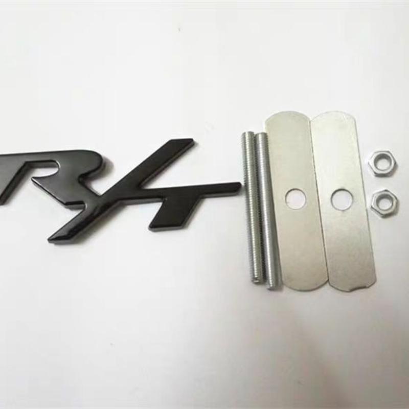 Personalized Creative 3D R/T Emblem Modification R/T Grille Sticker R/T Metal Decorative Sticker
