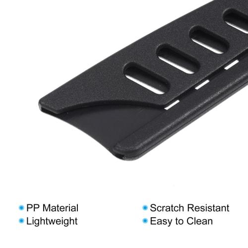 PATIKIL PP Knife Edge Guard, Knife Sheath, Knife Cover for 8.9cm Paring Knife, Pack of 2, Portable Kitchen Accessories, Black