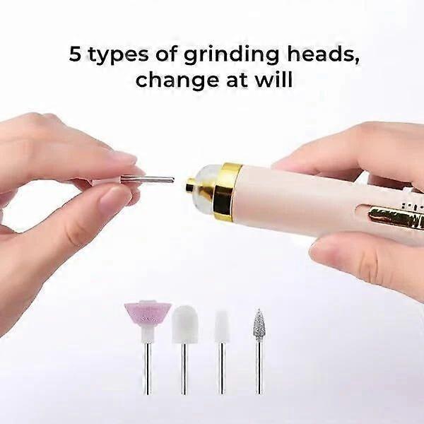 Glamics Nail Set, 5 In1 Glamics Electric Nail Manicure Set,Glamics Nail Drill