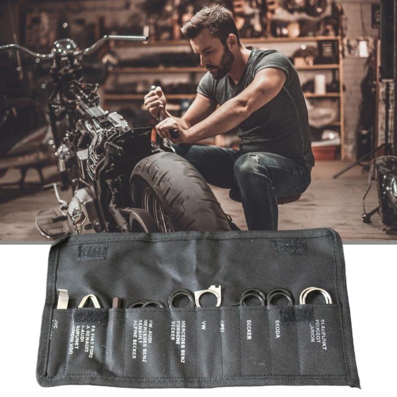 Professional Car Player Removal Tool Kit Universal for Most Vehicles Stainless Steel Construction Dismantling Tools