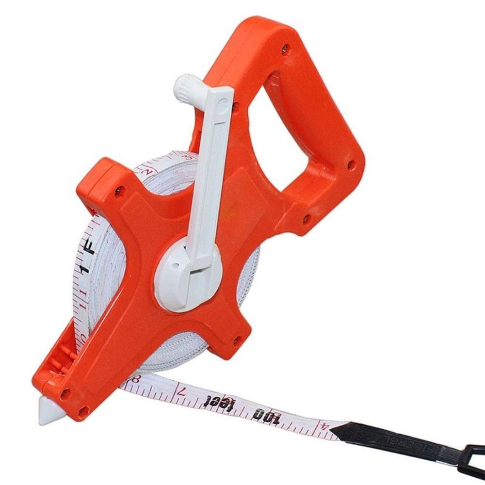 Metric Scale 100m Tape Measure Depth Measurement Measure Tool Portable Measuring Ruler  Carpentry