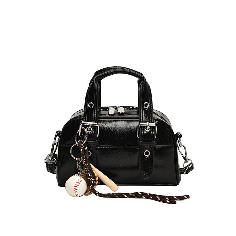 Cool Locomotive Style Niche Design Bag Versatile Personality Shoulder Messenger Bag Woman