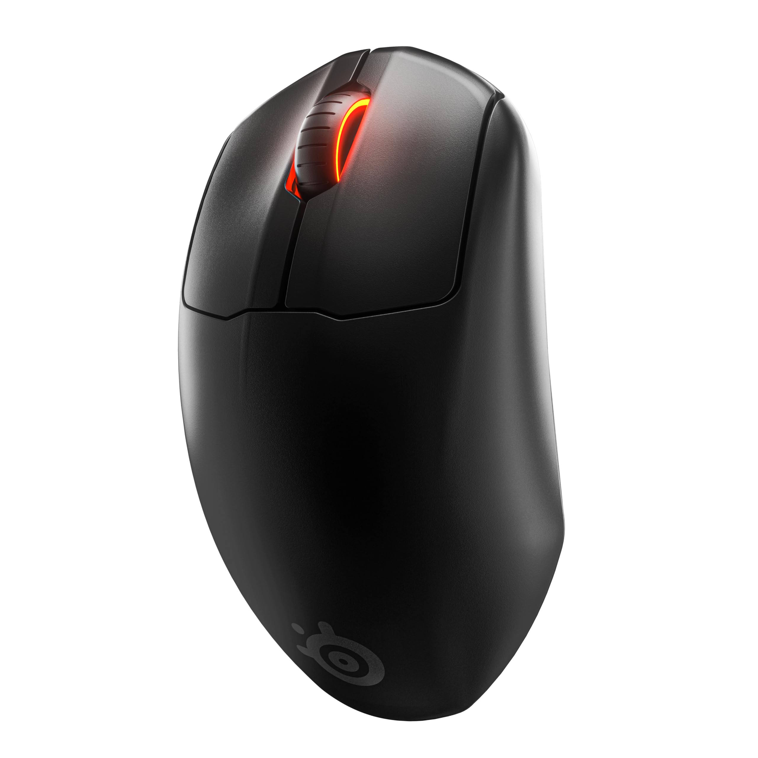 

SteelSeries Gaming Mouse Wireless Prime Wireless Supervised by Pro Gamers Dual Channel Fast Response Ergonomics Design Fast Charging 100 Hours of чорний