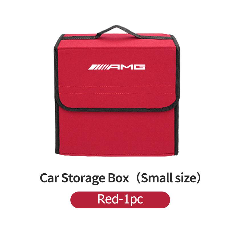 Car Trunk Storage Box Foldable Stowing Tidying Container Bag For Mercedes Benz AMG A C E S G Class W201 W210 W108 W204 W205 W203