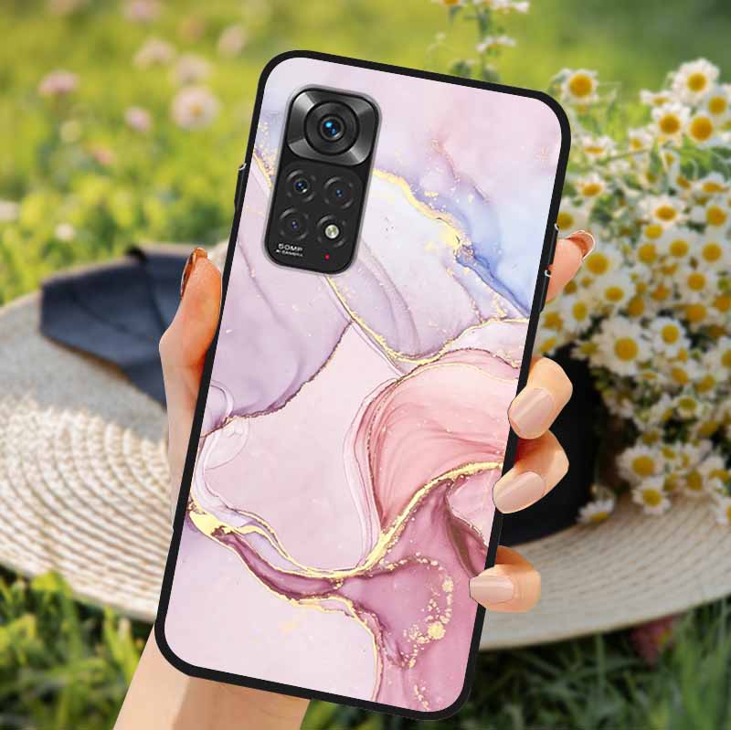 For Redmi Note 11 Cases Note 11S Soft TPU Silicone Back Covers for Xiaomi Redmi Note 11 Pro 5G Phone Case Redmi Note11S 4G Coque