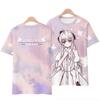 T-Shirts 3D-Druck Anime Yosuga No Sora T-Shirt Mode Kinder Freizeit Jungen Mädchen Kinder Cartoon Rundhals T-Shirt T-Shirts Oberteile Kleidung