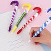 Cartoon Magic Wand Santa Claus Candy Cane Ballpoint Pen Set