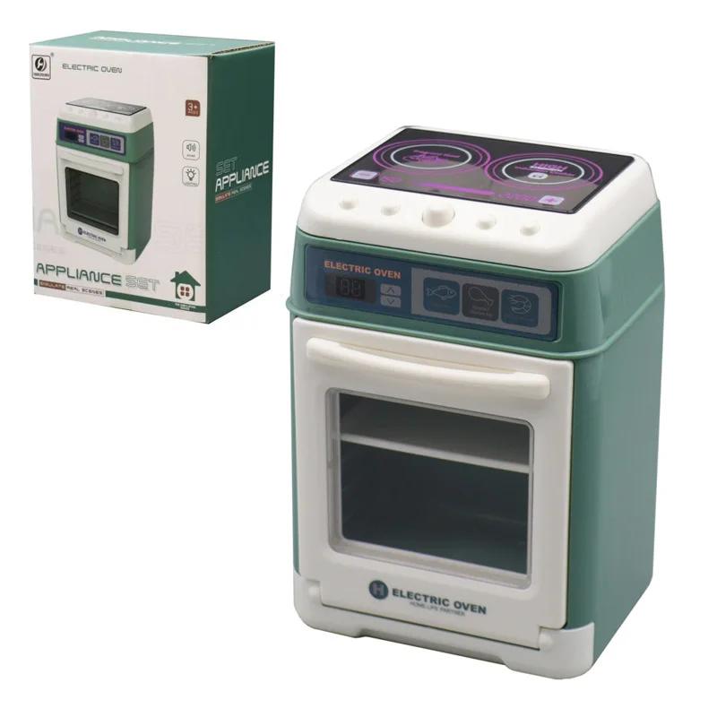 Szerepjáték Konyhai Készülékek Játék Hanggal és Fénnyel Kávéfőző Gép Keverőgép Pirítós Kenyérpirító Turmixgép Gyerek Konyhai Játékkészlet Ajándékok