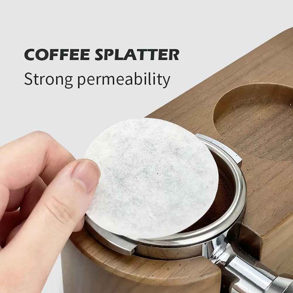 100Pcs 51/53/58mm Coffee Filter Paper Disposable Universal Water Filter Papers Round Espresso Portafilter Accessories