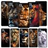 Animal The Lion Phone Case For Xiaomi Redmi Note 14 13 5G 10 11 12 Pro Plus 4G 14C 13C 12C 10C Black Cover