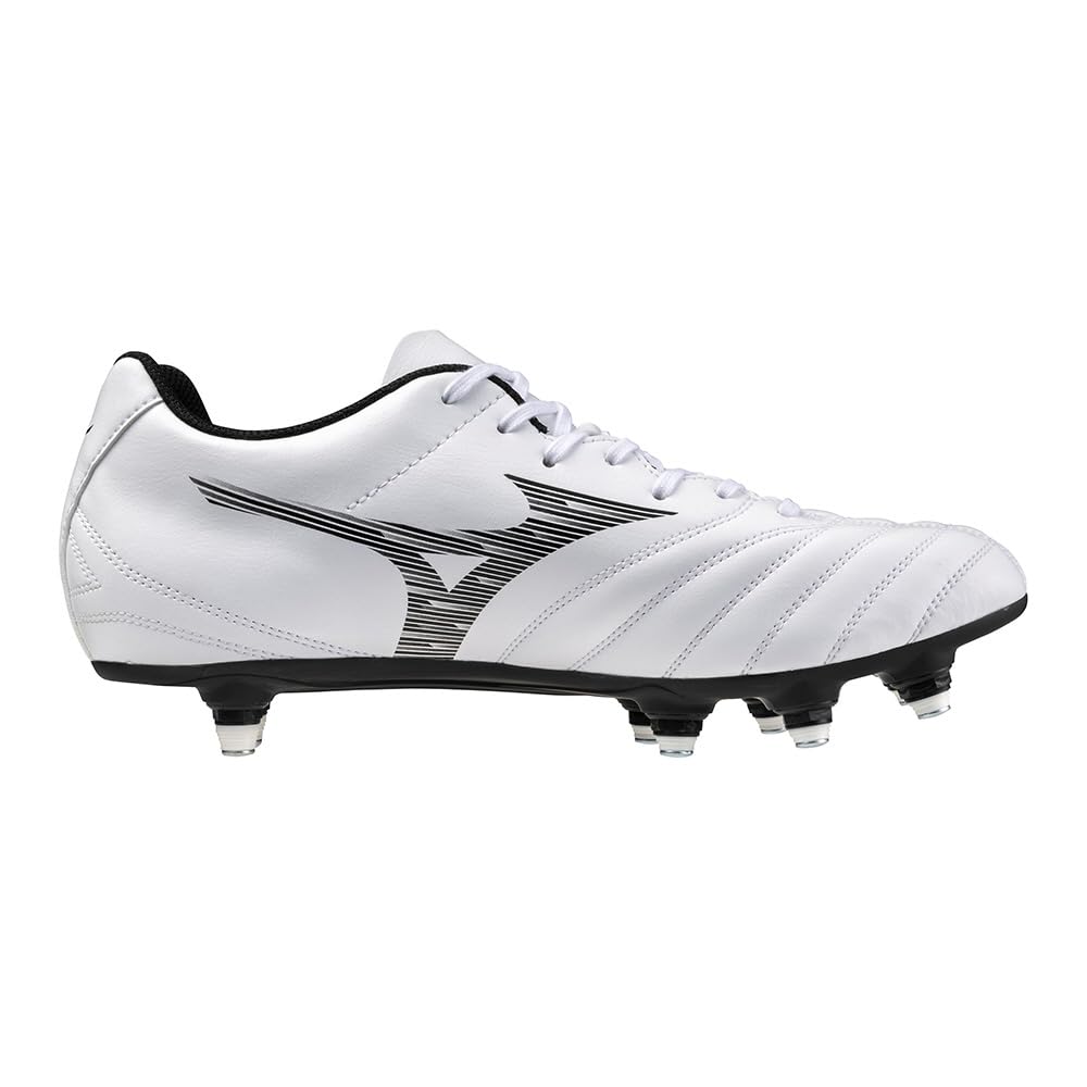 Mizuno Monarcida NEO 3 SELECT SI Soccer Club 3E Cleats, Football, Wide, Lightweight, Rugby, White/black, 27.5 Cm,