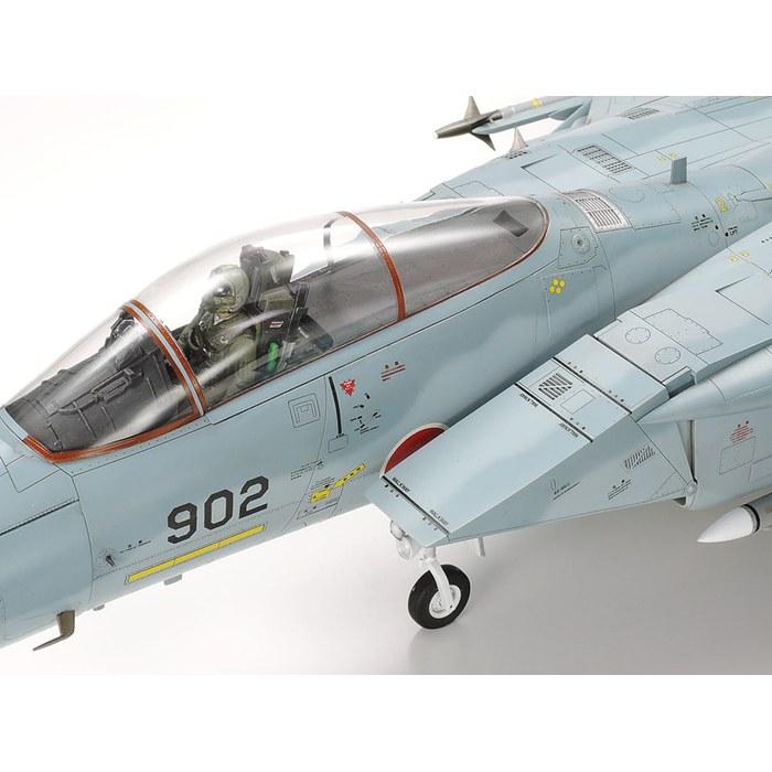 Tamiya 1/32 Aircraft Series No.07 Japan Air Self-Defense Force F-15J Eagle Plastic Model 60307 white 22.4 x 14.4 inches