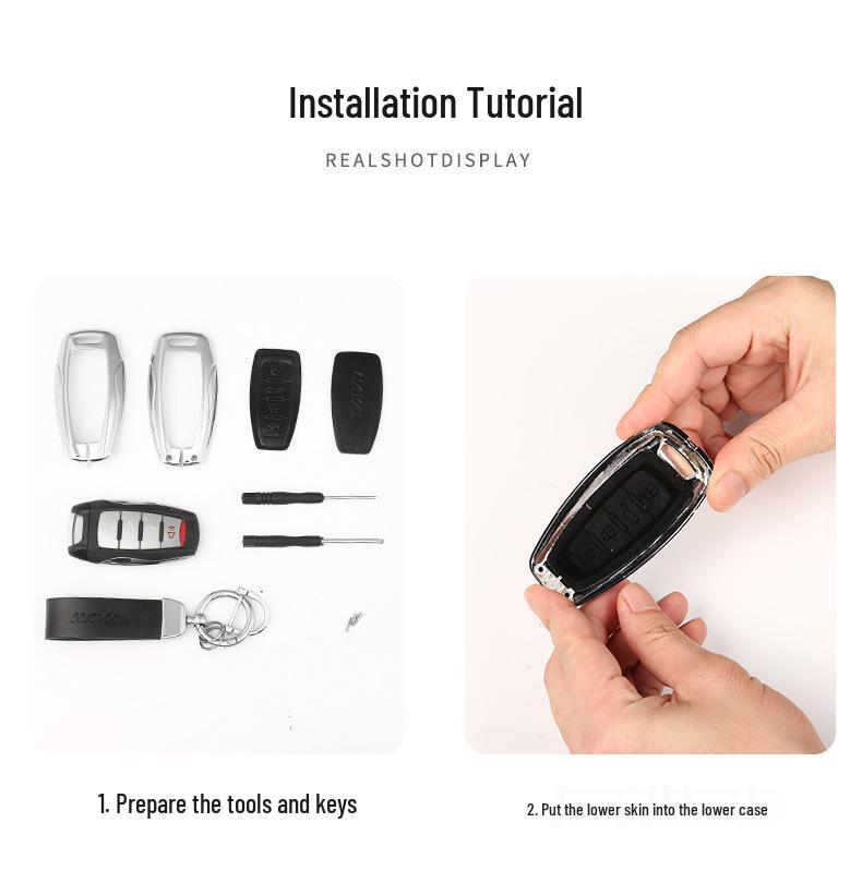 Jaguar Key Case: Compatible with XEL, XFL, F-Pace, XJL, XF, XE, F-Type 2022 Models – Luxury Shell Buckle Bag