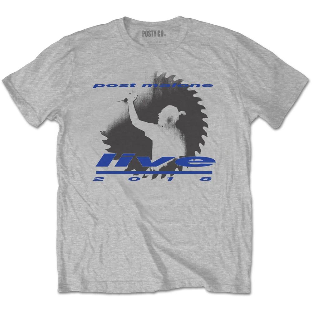 Post Malone Unisex Tshirt Live Saw S