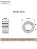 Thickened Aluminum Alloy Spacer and Washer Set: M2 M3 M4 M5 Sizes