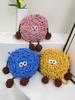 Kawaii Knitted Mini Phone Bag With Snap Closure For Daily Casual Use