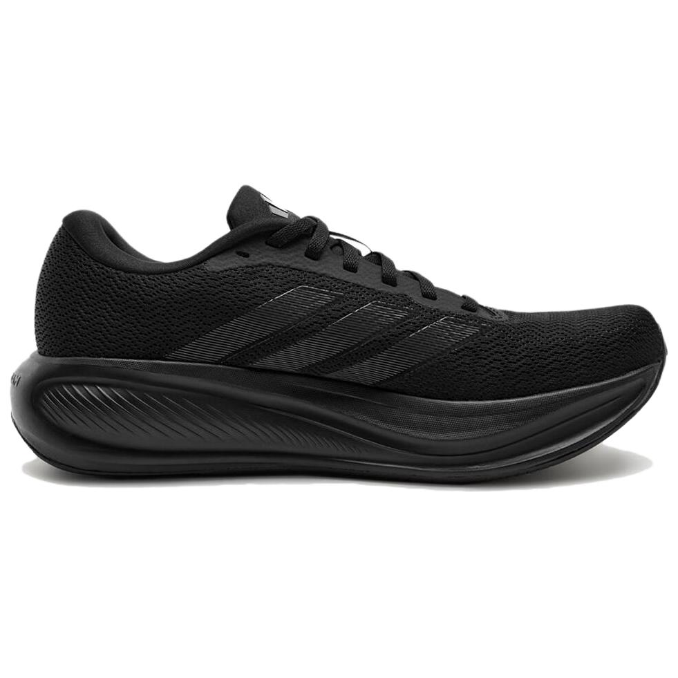 Adidas Response Runner 2 Comfortable Versatile Fabric Durable Breathable Lightweight Running Shoes Unisex Sneakers Black KJ1737