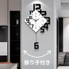 MORABLU Wall Clock with Pendulum, Scandinavian Style, Stylish, Quiet, Modern, Easy to Read, Perfect for Children's Rooms