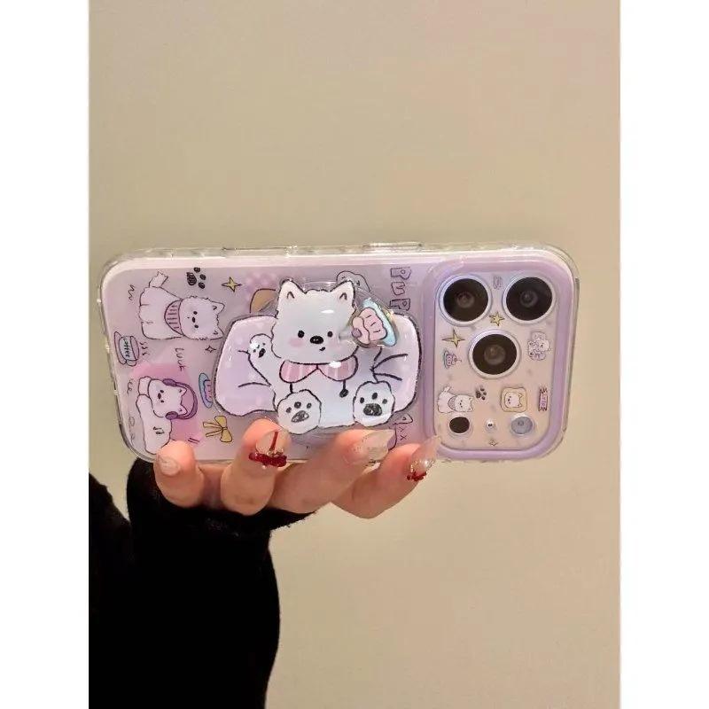 Cartoon Suitable for Apple 11promax Mobile Phone Case 11plus Magnetic Suction 11 Bracket 11pro All-inclusive 11e Creative 11