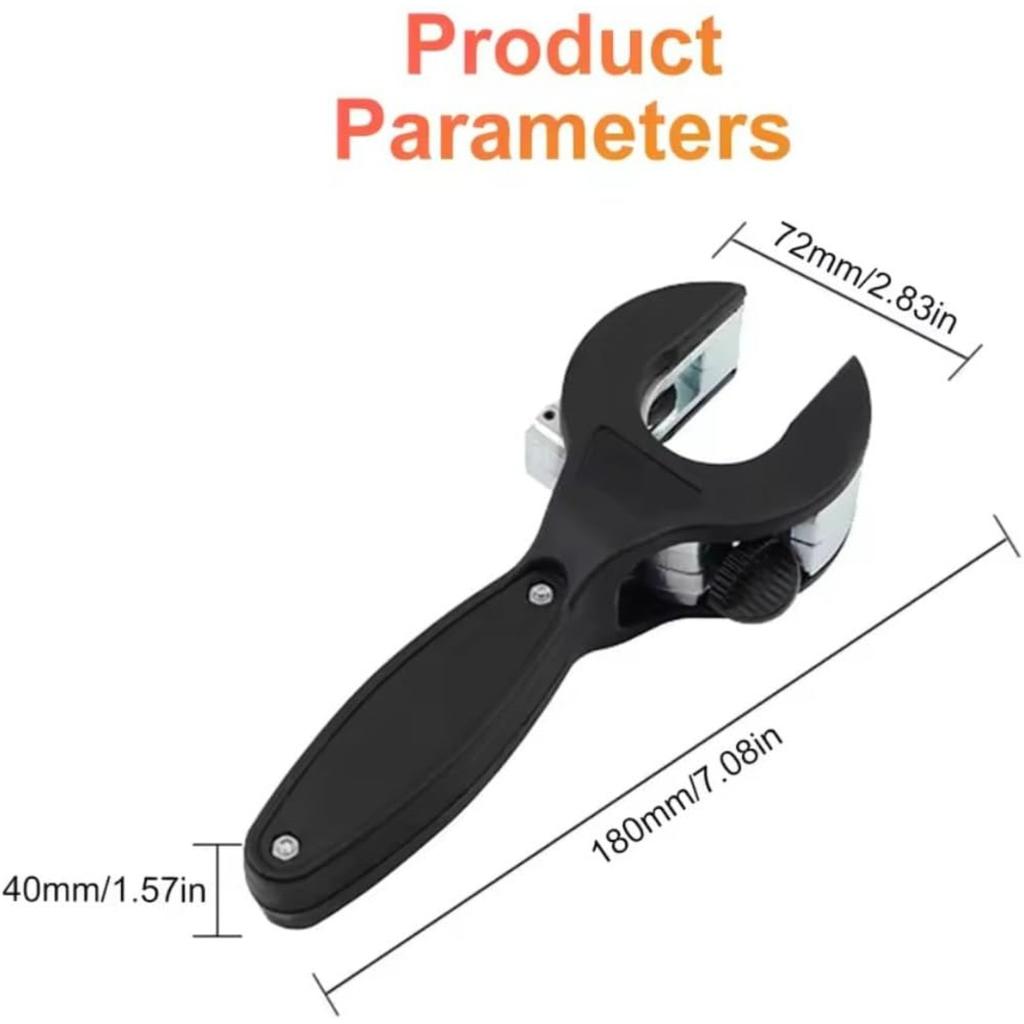 Ratschendes Rohrschneider, 2-in-1 Nahbereich Rohrschneider für Kupfer PVC PPR Weichmetallrohre, Verstellbares Ratschenrohrschneiderwerkzeug für 5/16"