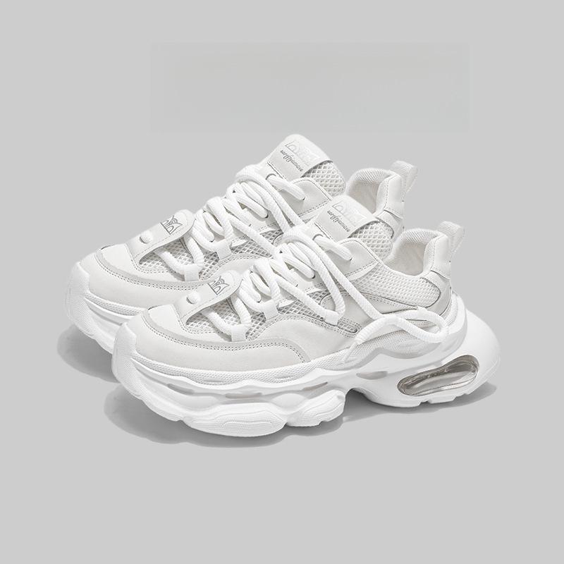 Dongjia QSchuhe: High-End Dad Shoes mit dicken Sohlen und Höhengewinn - Trendige, vielseitige Mode für Freizeit und Sport.