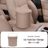 Multifunctional Handheld Car Trash Can with Lid