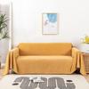 Waterproof Sofa Cover Blanket Multipurpose Solid Color Furniture Cover Durable Fabric Dust-proof Anti-scratch Home Living Room Decor