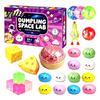 Interactive Holiday Countdown Calendar Squeeze Toys Advent Calendar, Soft Bun Sensory Fidget Toys, Christmas Stocking for Play Stuffer, Stress Relief