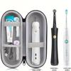 1pc Electric Toothbrush Storage Case Portable Travel Holder EVA Hard Shell Waterproof Dental Tools Clean for Home Trip Daily Use