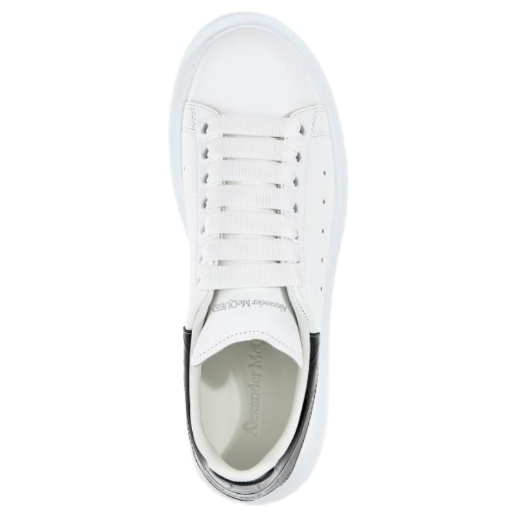 Alexander Mcqueen Oversized Sneakers 'White Snake Black' Women's 718233WIDJA8851