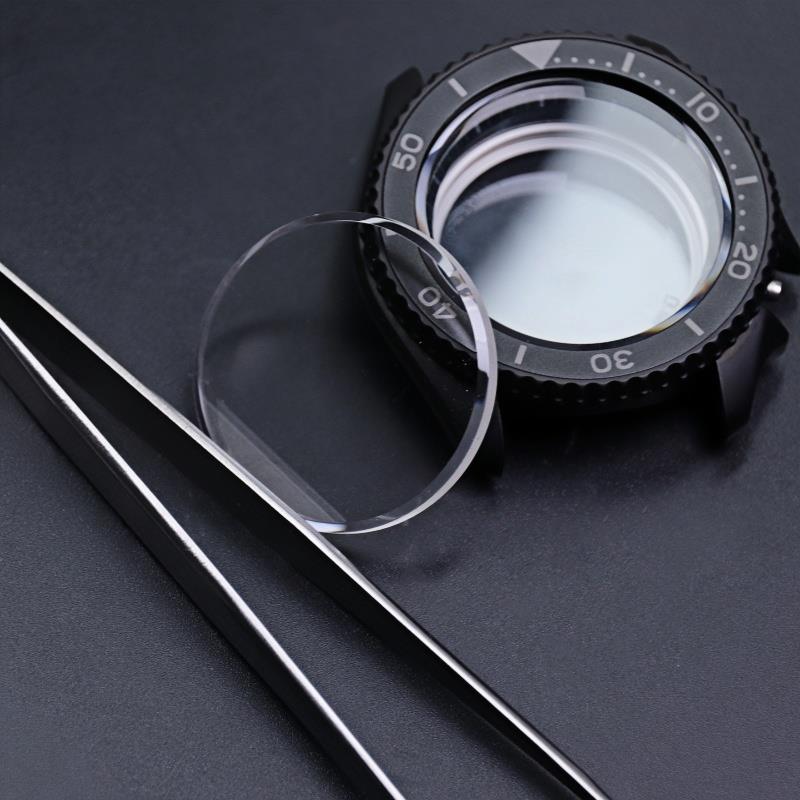 Scratch Resistant Watch Mirror 31.5mm X 2.9mm Sapphire Crystal for Seik 5 SKX007 Watch Case Repair Replacement Mods 7