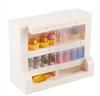 City Food Building Blocks Character Accessories Printing Set Fish Mushroom Fruit Burger Refrigerator Hot Dog Pizza Basin Toy