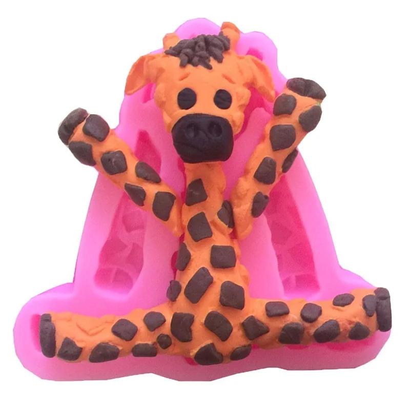 Baby 3D Animal Silicone Fondant Chocolate Mould Cake Decor Icing Sugar Cake Mold Kitchen Tool