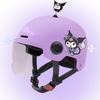 Kuromi Super Cute Electric Vehicle Helmet for All Ages - Sun Protection, Half Helmet for Women, Men, Kids, Four Seasons Use
