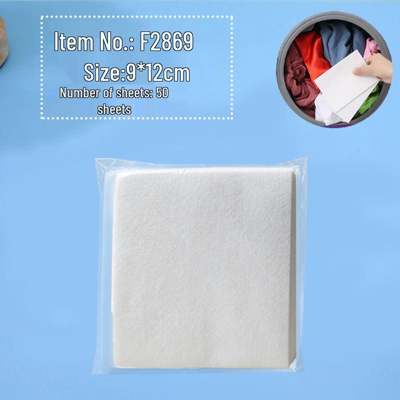 Color Absorbing Laundry Sheets: Prevent Color Bleeding & Staining In Mixed Loads