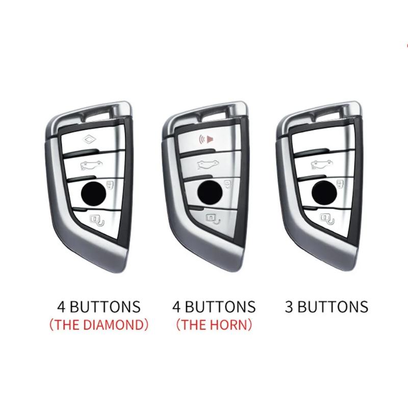 Car Key Case Cover Key Bag For Bmw F20 G20 G30 X1 X3 X4 X5 G05 X6 Accessories Car-Styling Holder Shell Keychain Protection