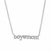 Mama Necklace Family Day Gift Mom Heart Pendant Golden Finish Boy for Moms,