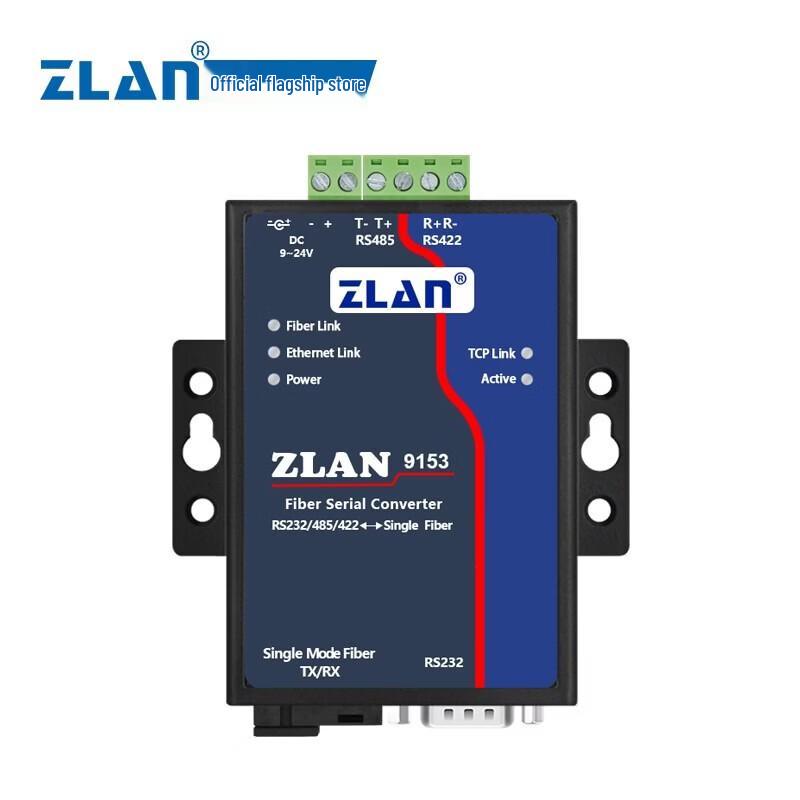ZLAN Industrial Serial To Fiber Optic Converter