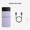 Samsung Smartphone Galaxy Z Flip4 5G Sbloccato eSIM+SIM 8GB+128GB/256GB